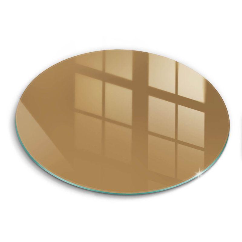 Szklana deska do krojenia Wallfluent fi30 cm Kolor beżowy 1 szt.
