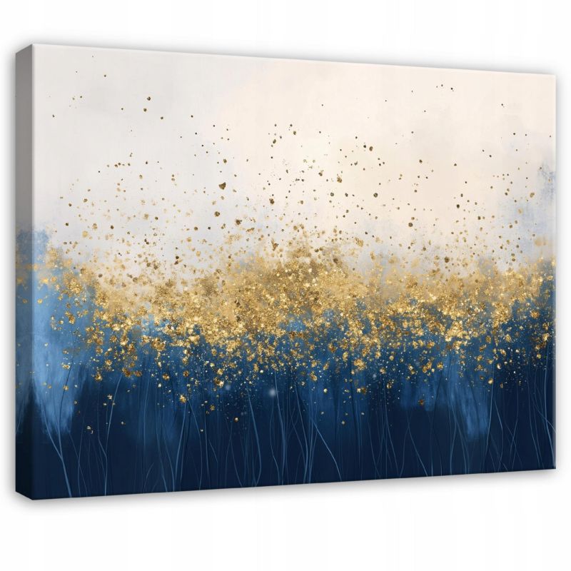 Obraz Abstrakcja Glamour Na Płótnie Canvas WALLARENA 100x70 cm Dekoracja Do Sypialni Salonu Kuchni 1 szt.