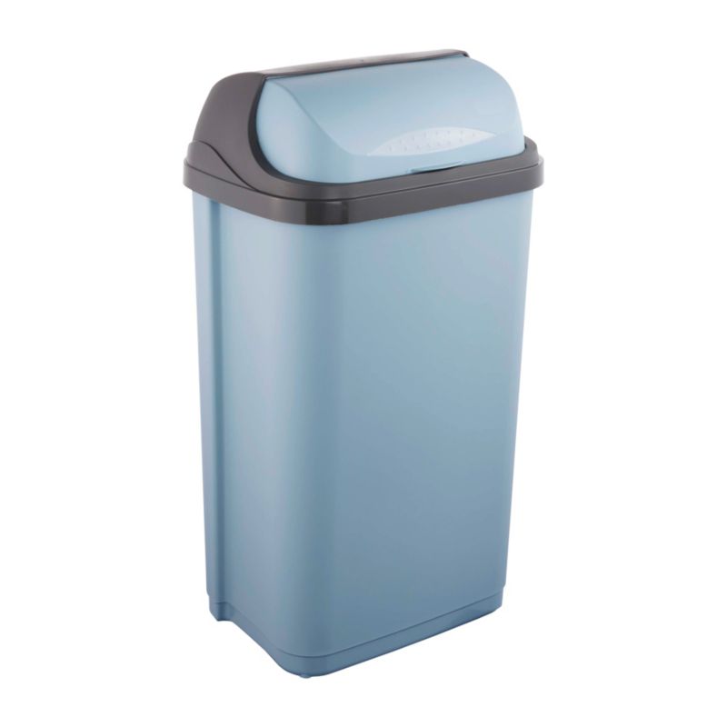 Kosz na śmieci z odchylaną pokrywą Keeeper 50l Nordic blue 1 szt.