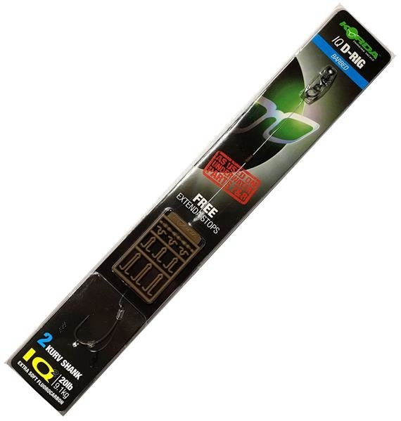 KORDA Przypon IQ D Rig Kurv Shank nr 2 20lbs