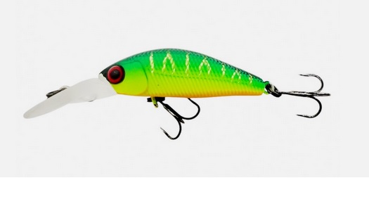 JACKALL wobler Chubby Diving Minnow 35SP Mat Tiger