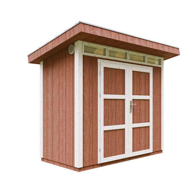Szopa panelowa LP SmartSide TIMBELA M901A-REDWOOD RED 3 m² Mała szopa z podłogą 1 szt.