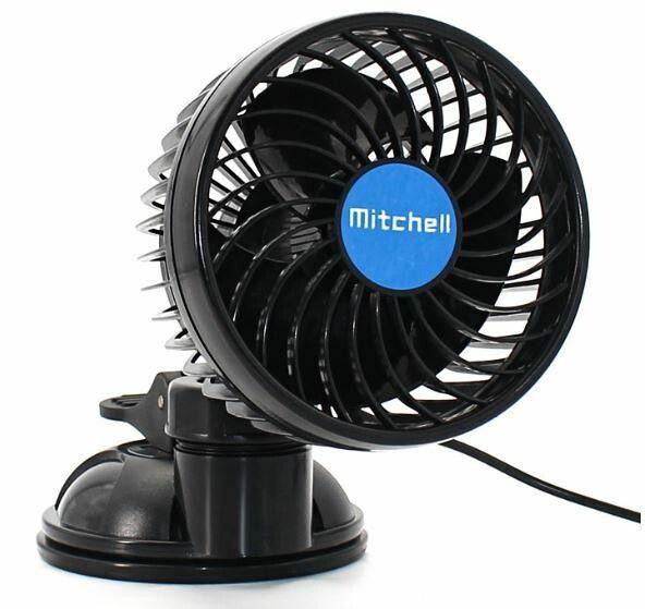 Wentylator Texas turbo 12V przyssawka 6"