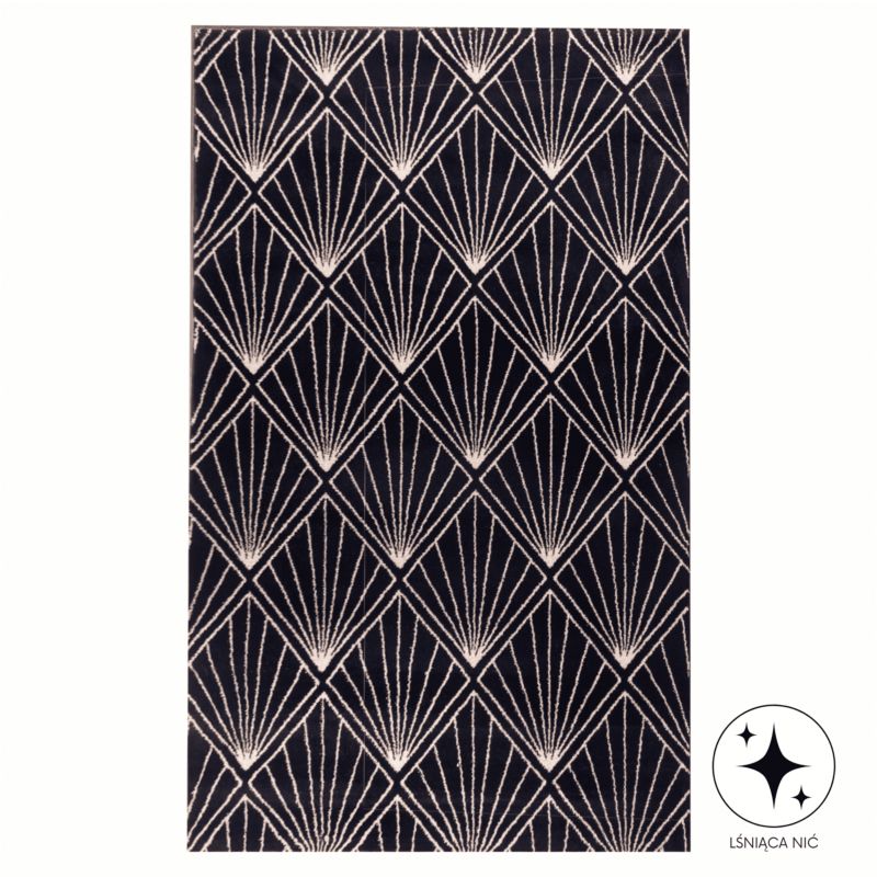 Dywan Sofia Direct Home and Garden Romb granat 160x230 cm 1 szt.