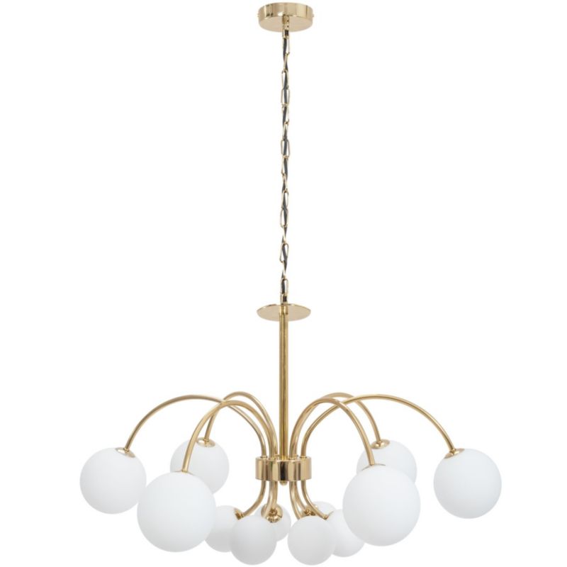 Lampa Sufitowa Wisząca Toolight App962-12Cp Złoty 1 Szt