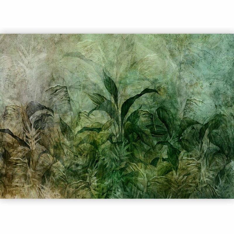 Fototapeta flizelinowa Premium Artgeist 155g/m2 Liście zielona 350x256 (7 części) 10116aa rolka 1 szt