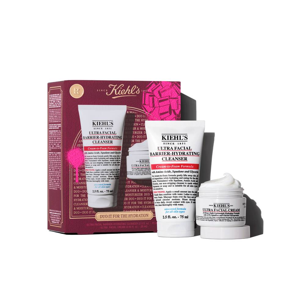 Kiehl's Duo It For The Hydration Gift Set - Zestaw kosmetyków do oczyszczania twarzy Set