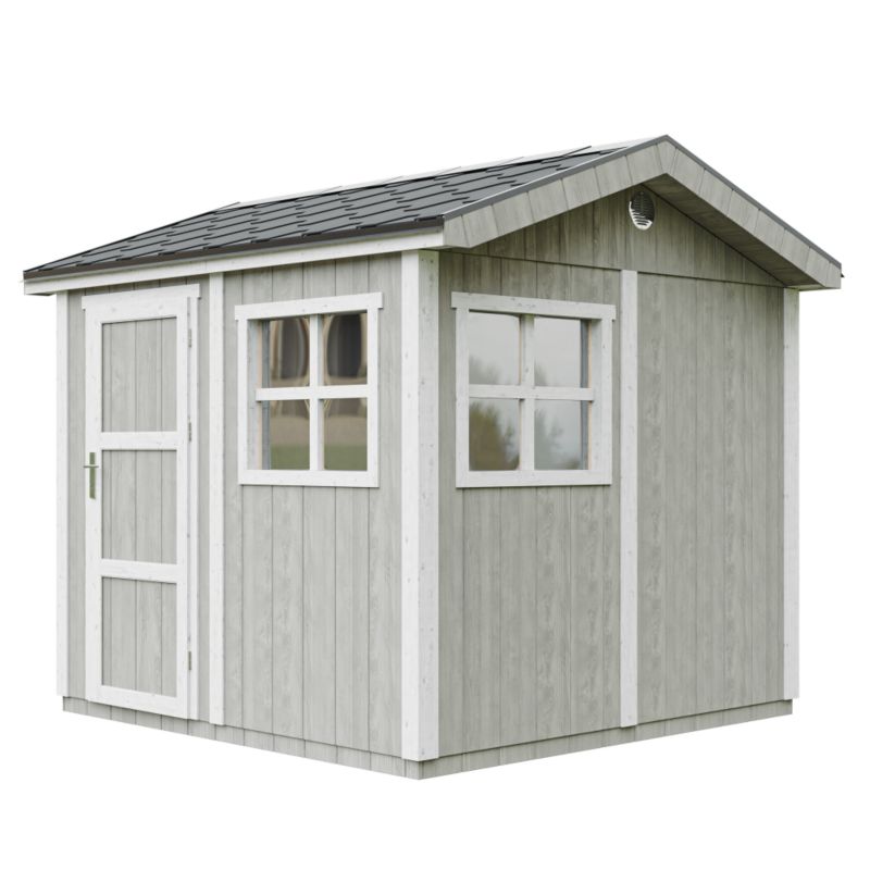 Domek ogrodowy TIMBELA M913-TUNDRA GREY 5,9 m² LP Smartside z podłogą i gontem bitumicznym 1 szt.