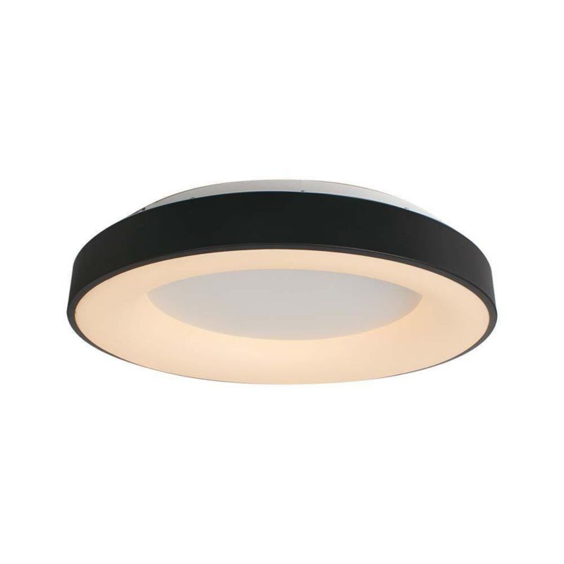 Plafon V-TAC czarno-biały LED 49W 3000K 5220lm IP20 wym: 10,5 x 60 x 60 cm tworzywo sztuczne - 1 szt.