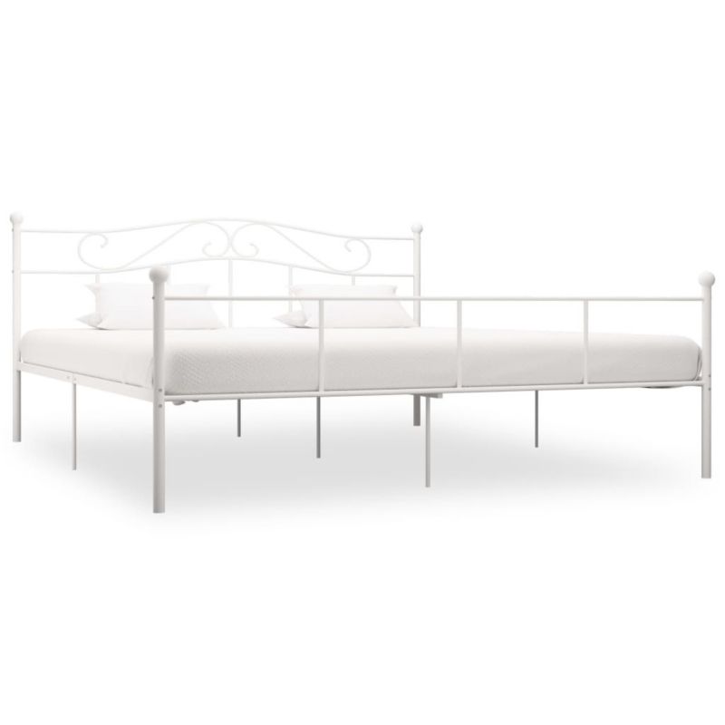 Łóżko metalowe WaszeMeble 180x200 cm biała WM-284521 1 szt.