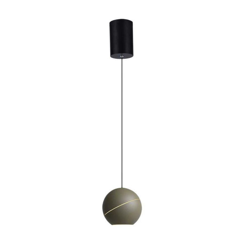 Lampa wisząca V-TAC Vt-7797 brązowa wym: 160 x 160 x 12 cm wbudowany LED 8.5W 1 szt.