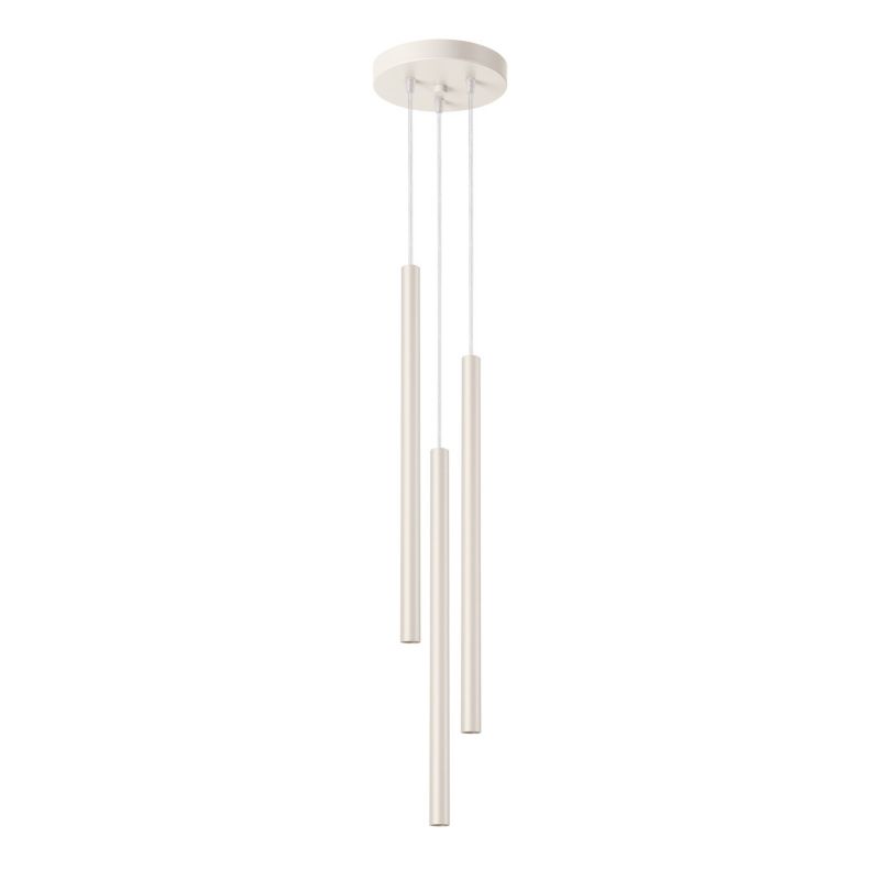 Lampa wisząca Sollux Lighting Pastelo 5037 beżowa nowoczesna 3xG9 x 1 szt.