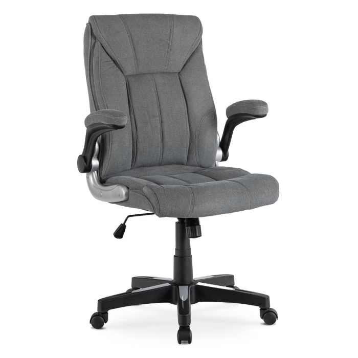 Fotel Mebel Elite ZURICH Biurowy Obrotowy Krzesło Do Biurka Komputer Ergonomiczny Szary 1 szt