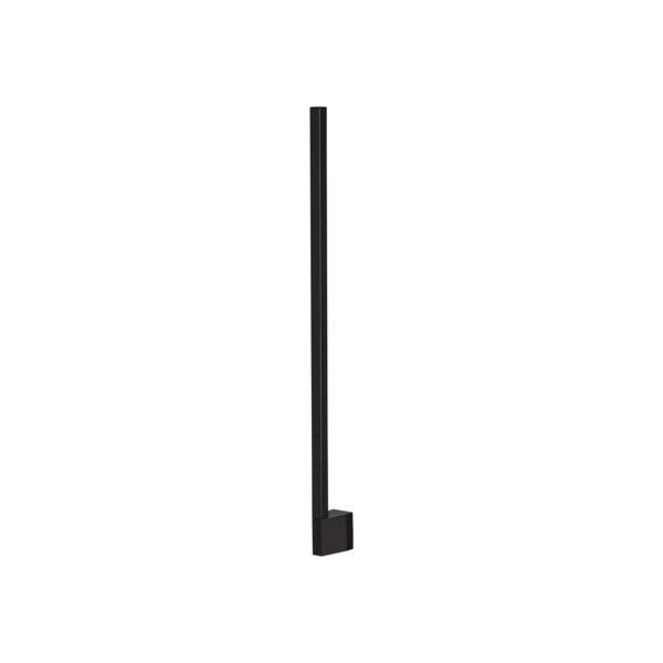 Kinkiet ścienny zewnętrzny Kanlux Yalte czarny LED 10W 4000K IP54 wym: 80 x 4,5 x 8 cm aluminium - 1 szt.