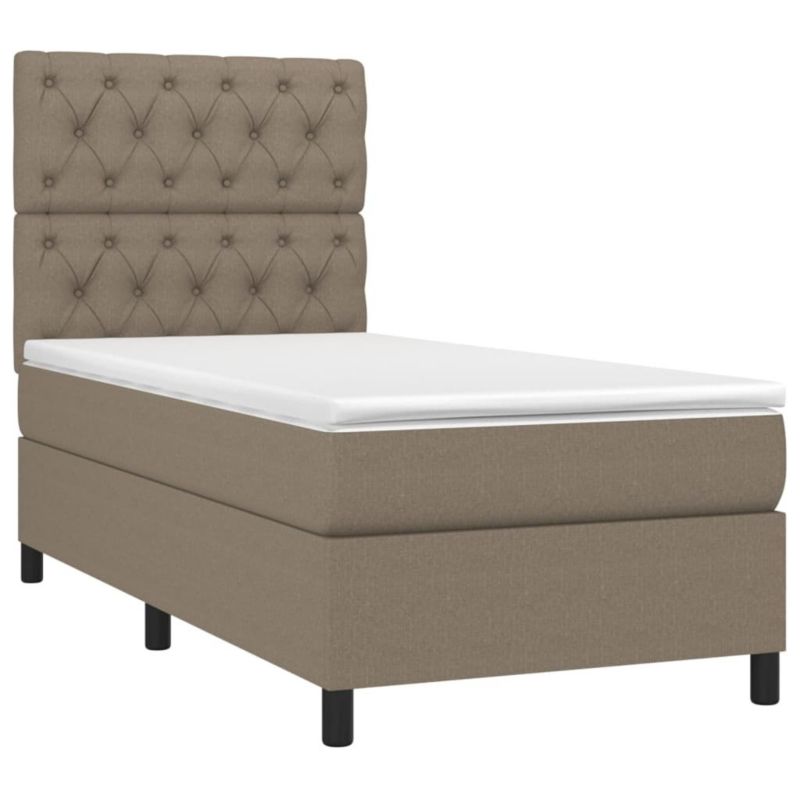 Łóżko kontynentalne WaszeMeble 80x200 Brązowe WM-3135073 1 szt.