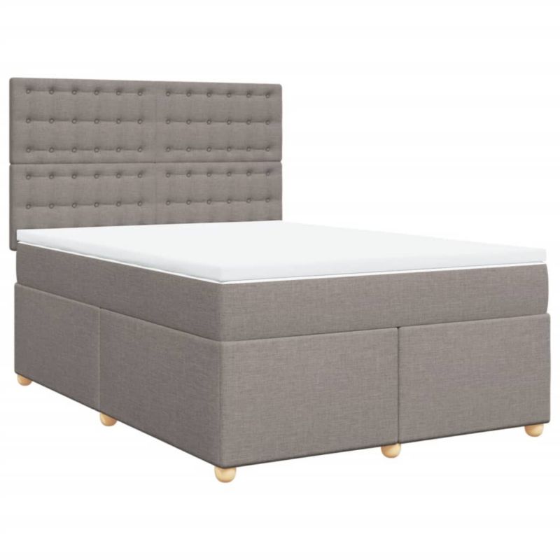 Łóżko kontynentalne WaszeMeble 160x200 cm Brązowe WM-3291349 1 szt.