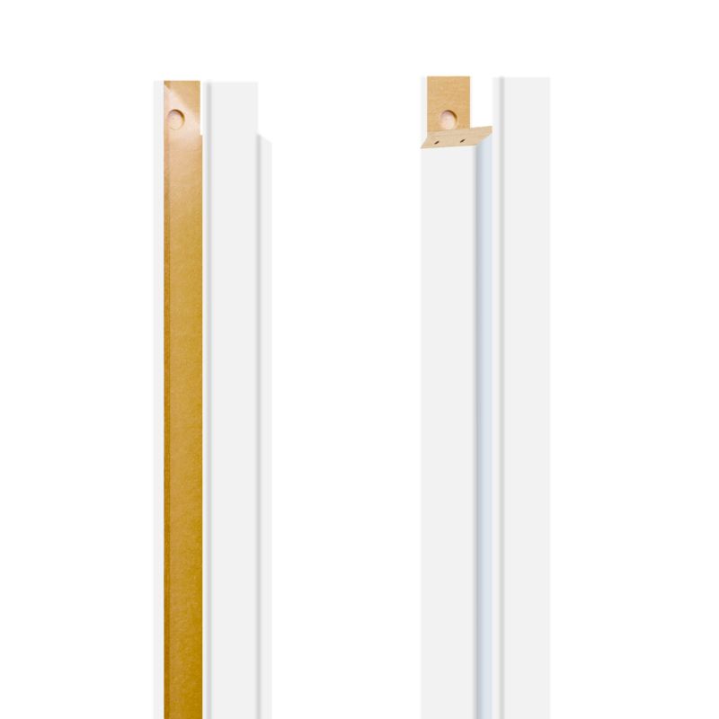 Baza ościeżnicy regulowana 180-220 mm lewa 90 stopni biały premium