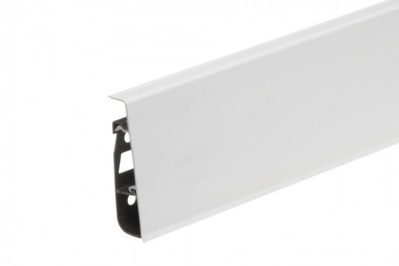 Listwa przypodłogowa Cezar Hi Line Prestige Biały mat 22x75x2500mm PVC 1 szt.