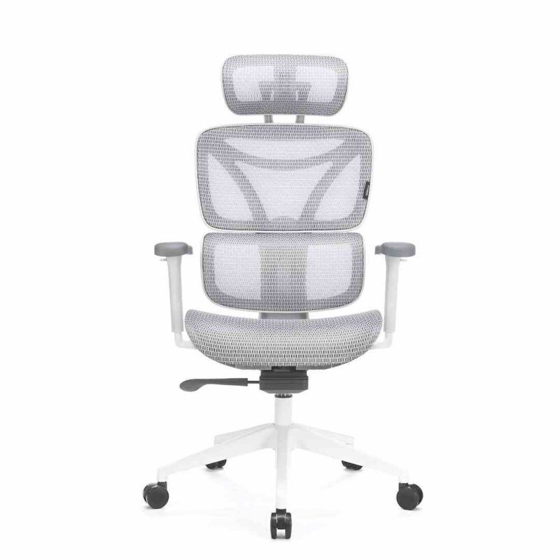 Fotel biurowy ergonomiczny LVNSystem Control Series biały 1 szt.