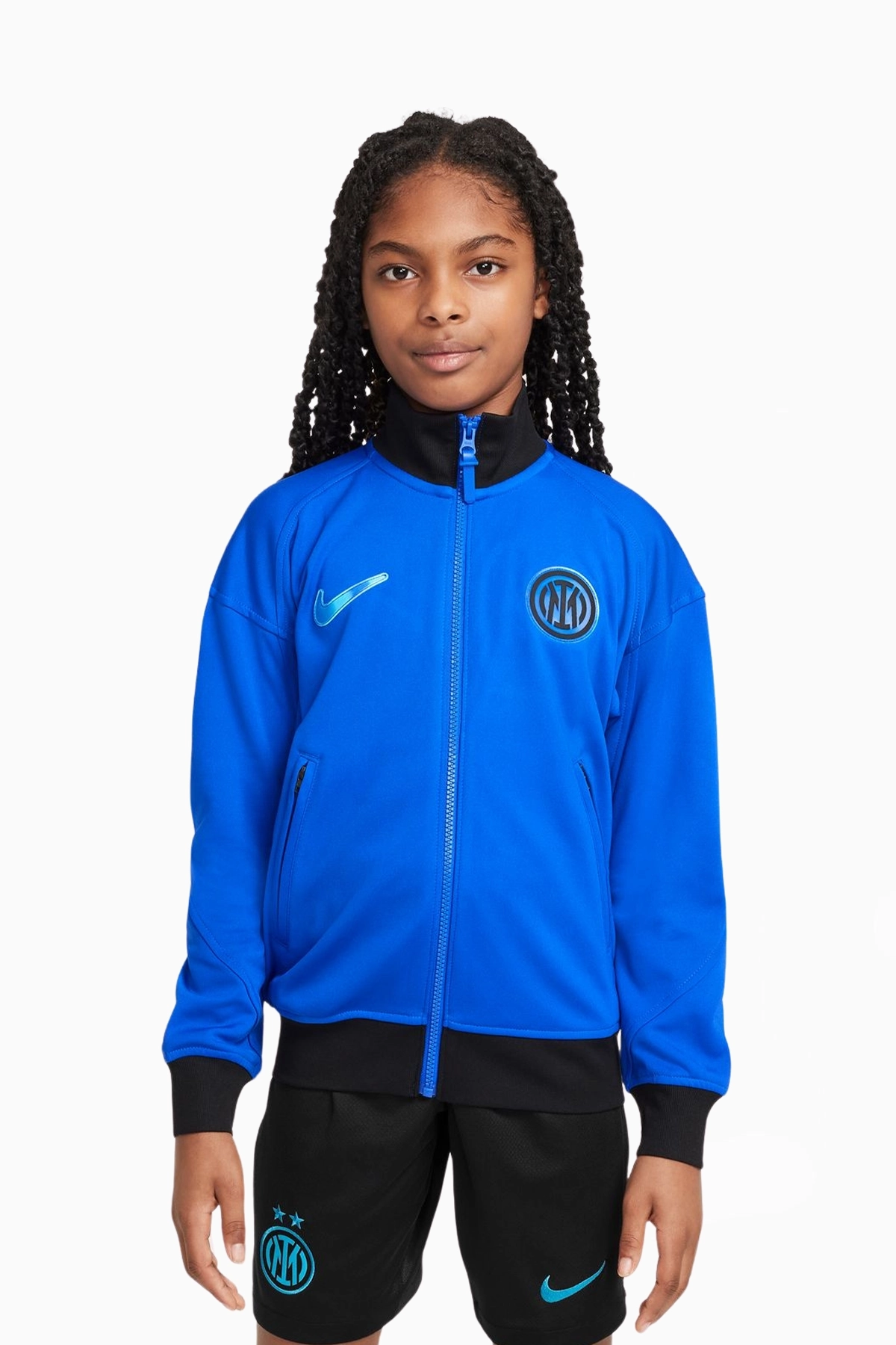 Bluza Nike Inter Mediolan 25/26 Academy Pro Junior - Niebieski