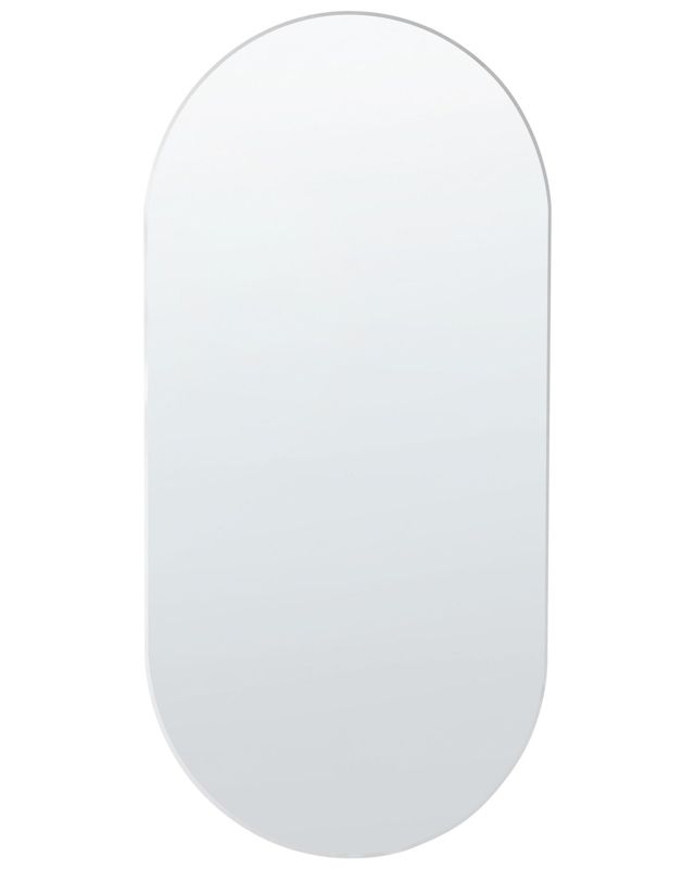 Lustro ścienne Alfortville 40 cm 80 cm Srebrny 1 szt.