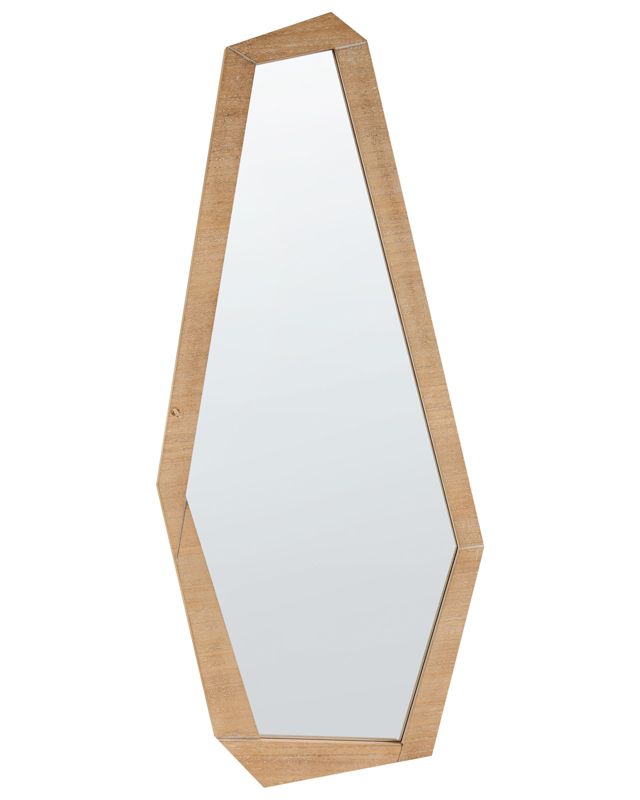 Lustro ścienne Chanu 44 cm 104 cm Jasnobrązowy 1 szt.