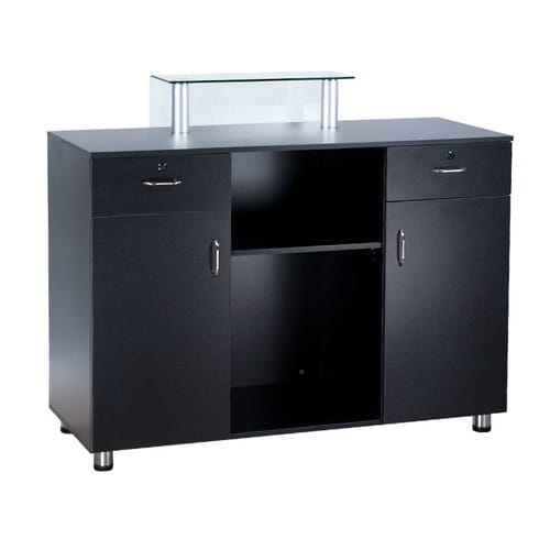 BS Biurko do recepcji BD-3307 czarne