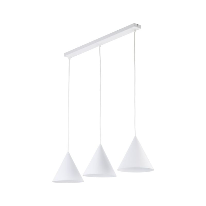 Lampa wisząca TK-Lighting Cono White 3 Listwa - 1szt.