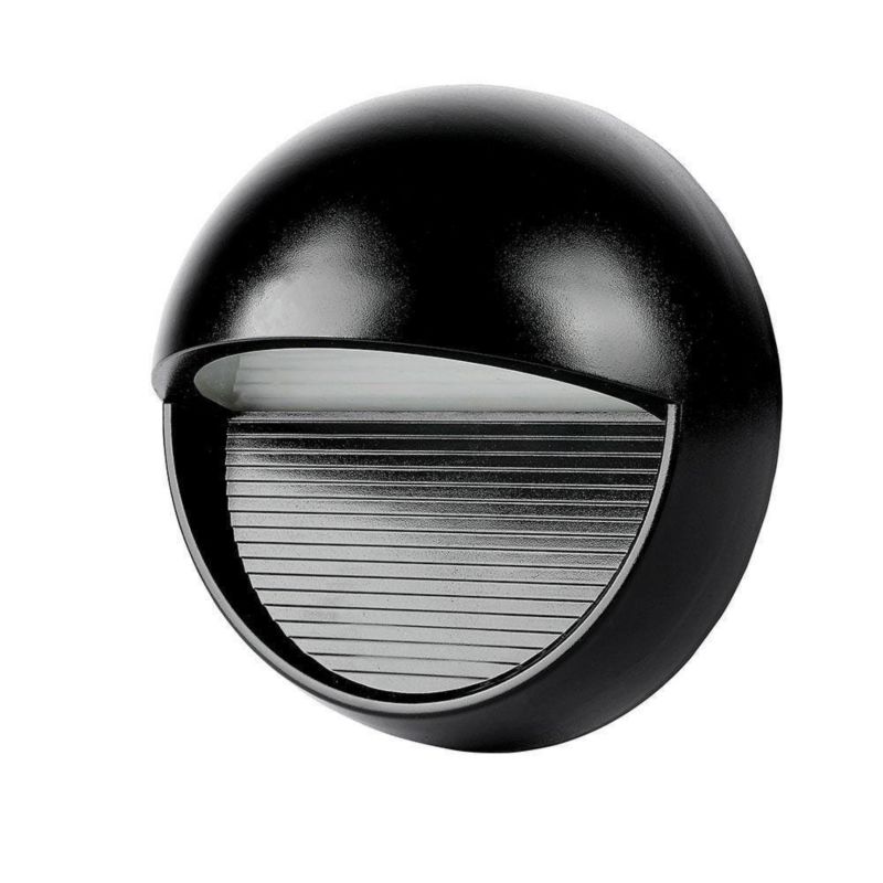 Oprawa zewnętrzna wpuszczana V-TAC 1182 czarna LED 3W 4000K 210lm IP65 wym: 9,4 x 16,6 x 16,6 cm - 1 szt.