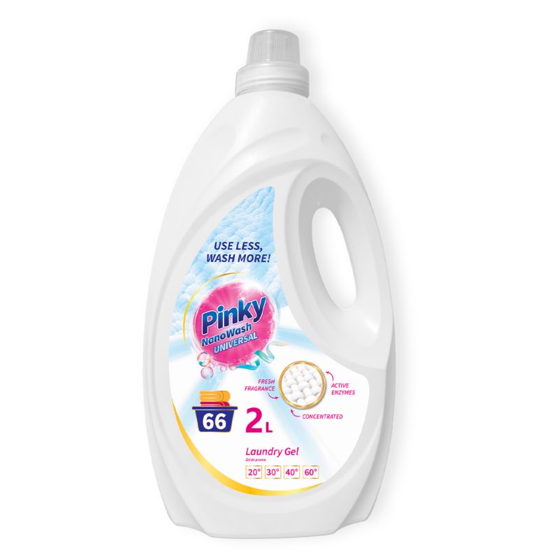 Żel do prania tkanin białych PINKY NANOWASH 3 L 1 szt.