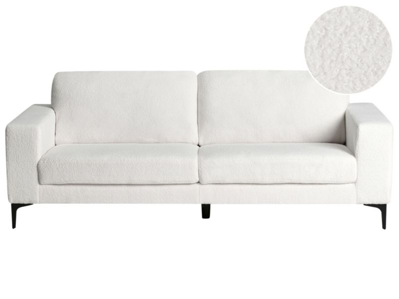 Sofa Vadstena Boucle Złamana biel dla 3 osób 1 szt.