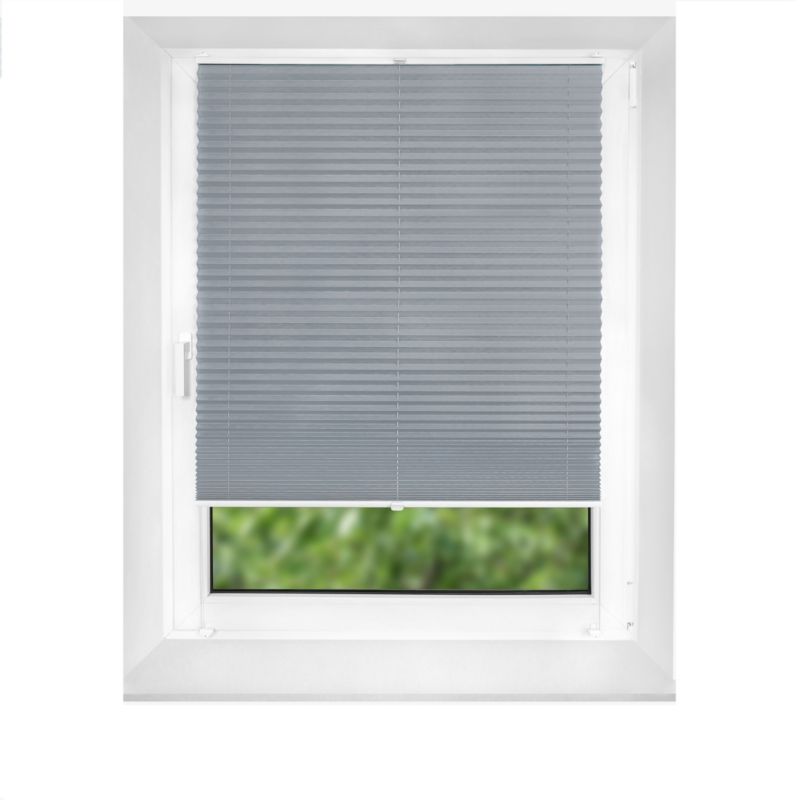 Plisa DECORI z regulacją 100x120 kolor 130 szary, 1 szt
