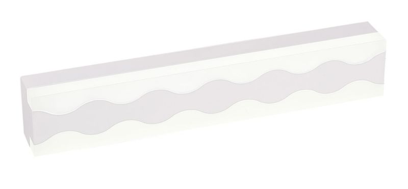 Kinkiet ścienny Candellux Front biały LED 10W 3000K 1000lm IP20 wym: 7 x 39,5 x 5 cm - 1 szt.