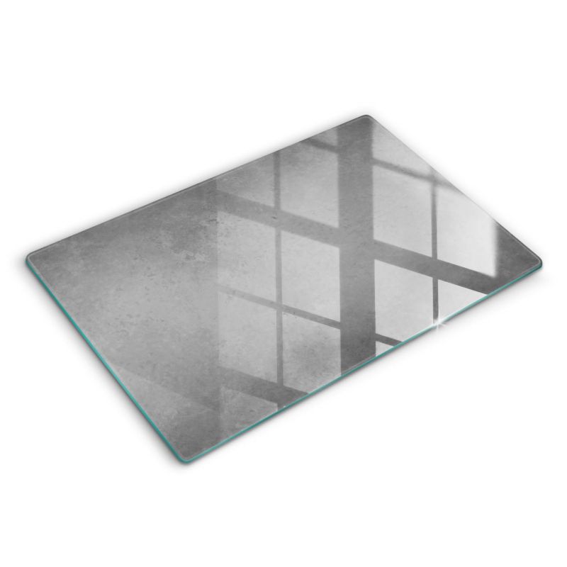Szklana deska do krojenia Wallfluent 80x52 cm Tło tekstura beton 1 szt.