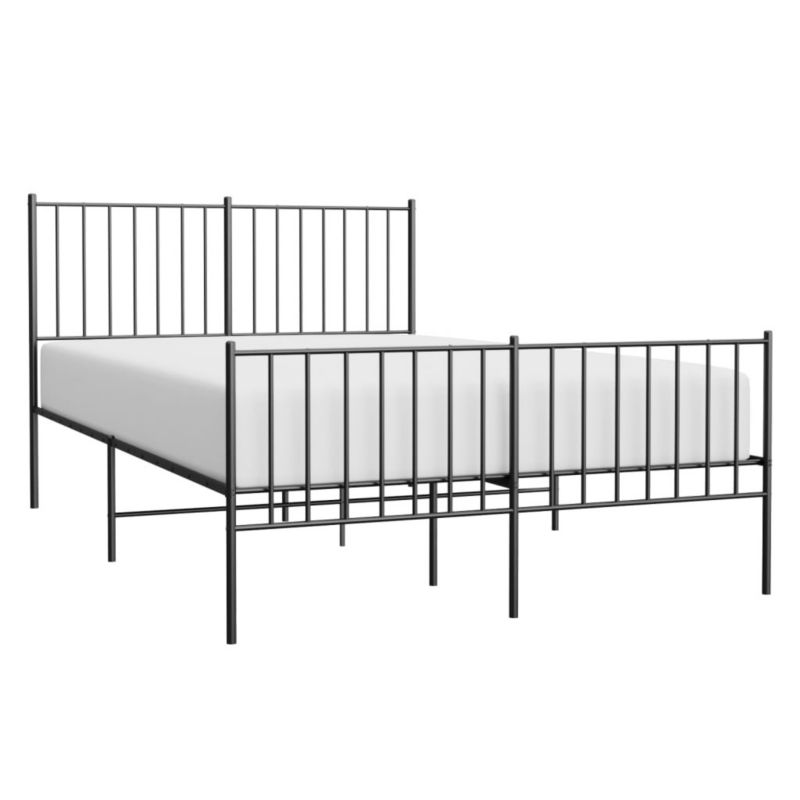 Łóżko metalowe WaszeMeble 120x190 cm czarna WM-350879 1 szt.