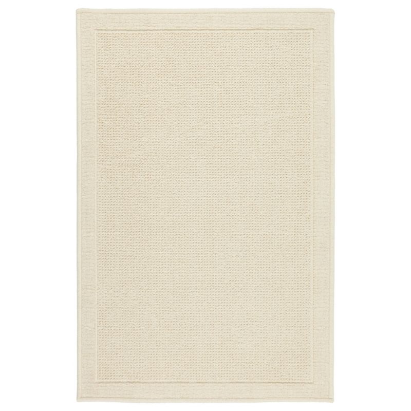 Dywan bawełniany Lino 60x90 cm e-floor ramka beżowy 1 szt