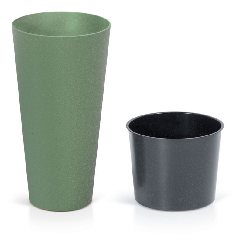 Doniczka Ogrodowa EDANTI Na Taras Do Ogrodu Domu Zielony 20 cm 1 szt.
