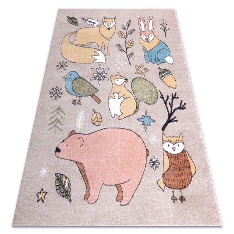 Dywan dla dzieci Fun RugsX 80x150 cm beż O616 1 szt.