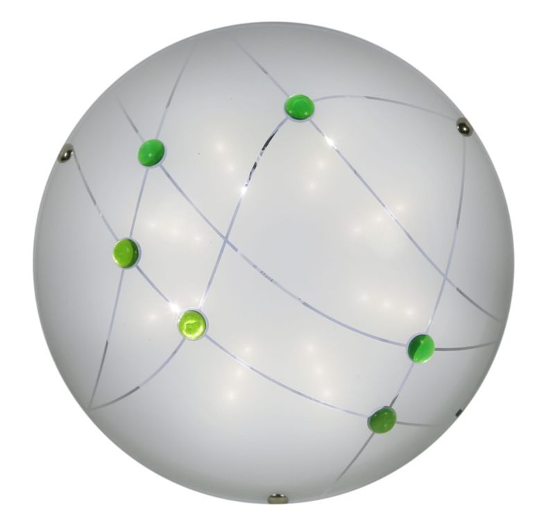 Plafon sufitowy lampa Candellux Duca biały LED 10W 6500K 660lm IP20 wym: 9 x 30 x 30 cm szkło - 1 szt.