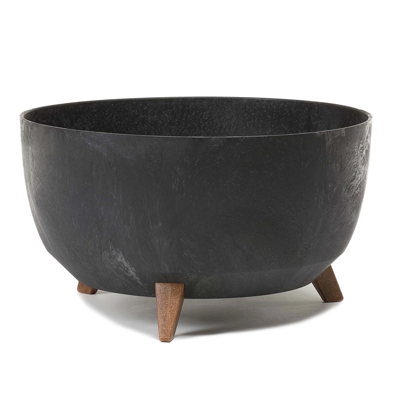 Misa Roma czarna beton recycled - 47 cm