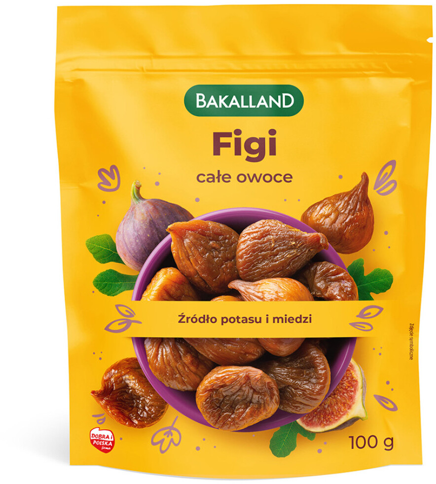 Figi suszone Bakalland, 100g