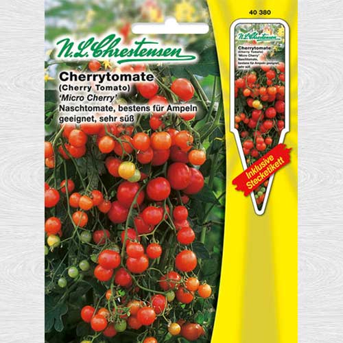 1 pac, Roșie Micro Cherry - Semințe: Mod de ambalare: 1 pac