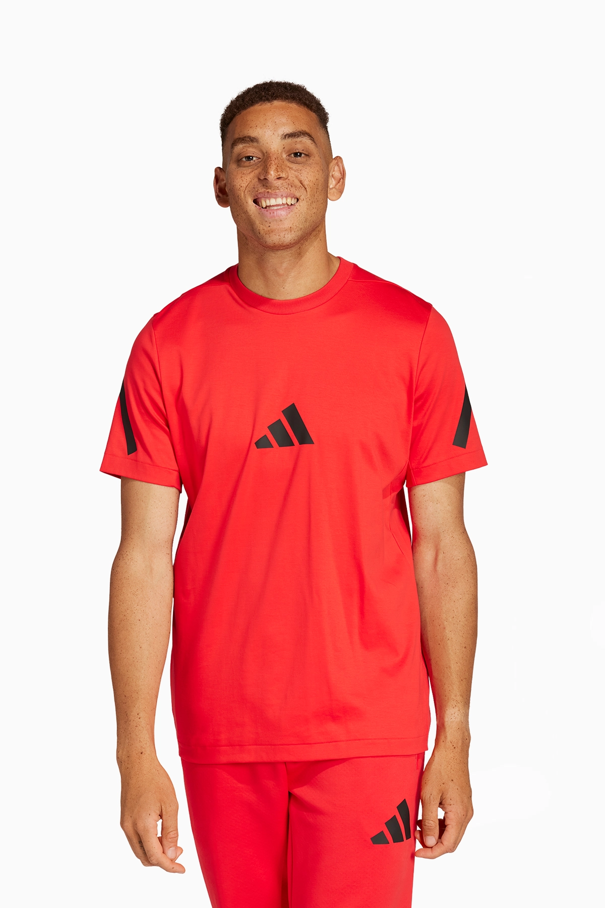 Koszulka adidas Z.N.E. Tee - Pomarańczowy