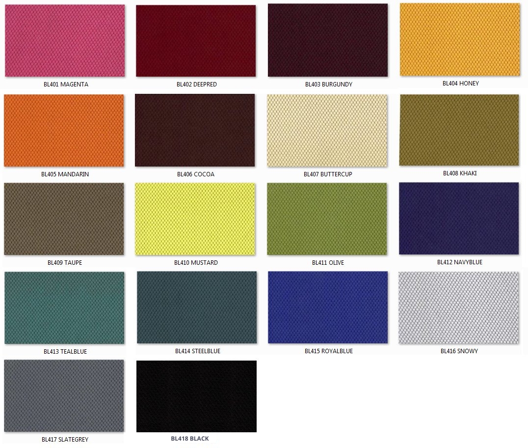 APOLLO SKID fotel biurowy biały stelaż, tkanina 18 kolorów (Kolor tkaniny: BL401)