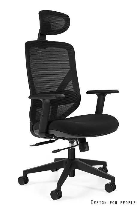 HIT fotel biurowy, czarny