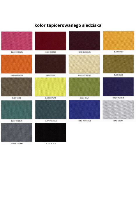 ANGGUN fotel biurowy czarny stelaż, siatka/tkanina lub skóra naturalna kolory (Siatka: SM01, Kolor siedziska: BL403)