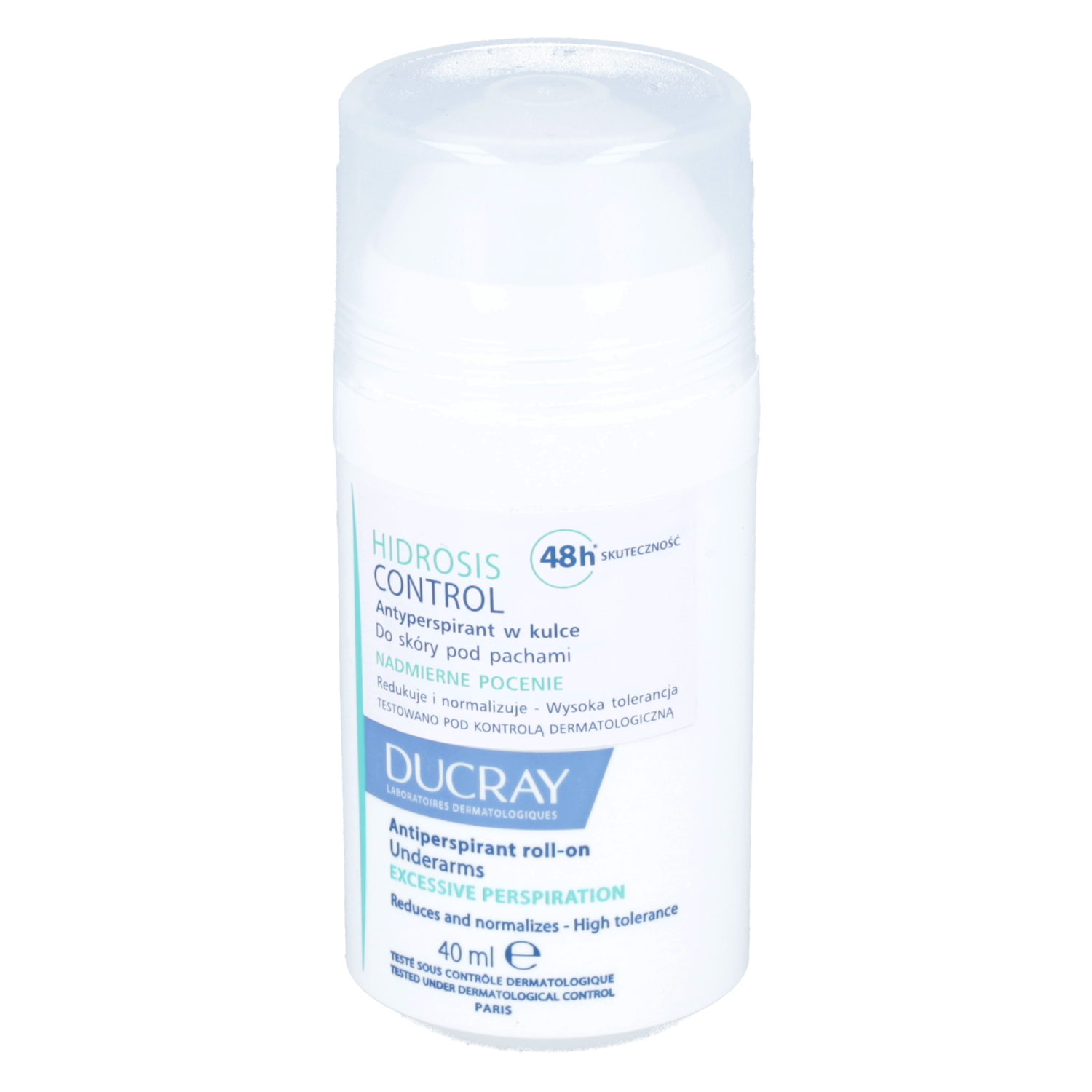 Ducray hidrosis control - antyperspirant w kulce do skóry pod pachami, 40 ml