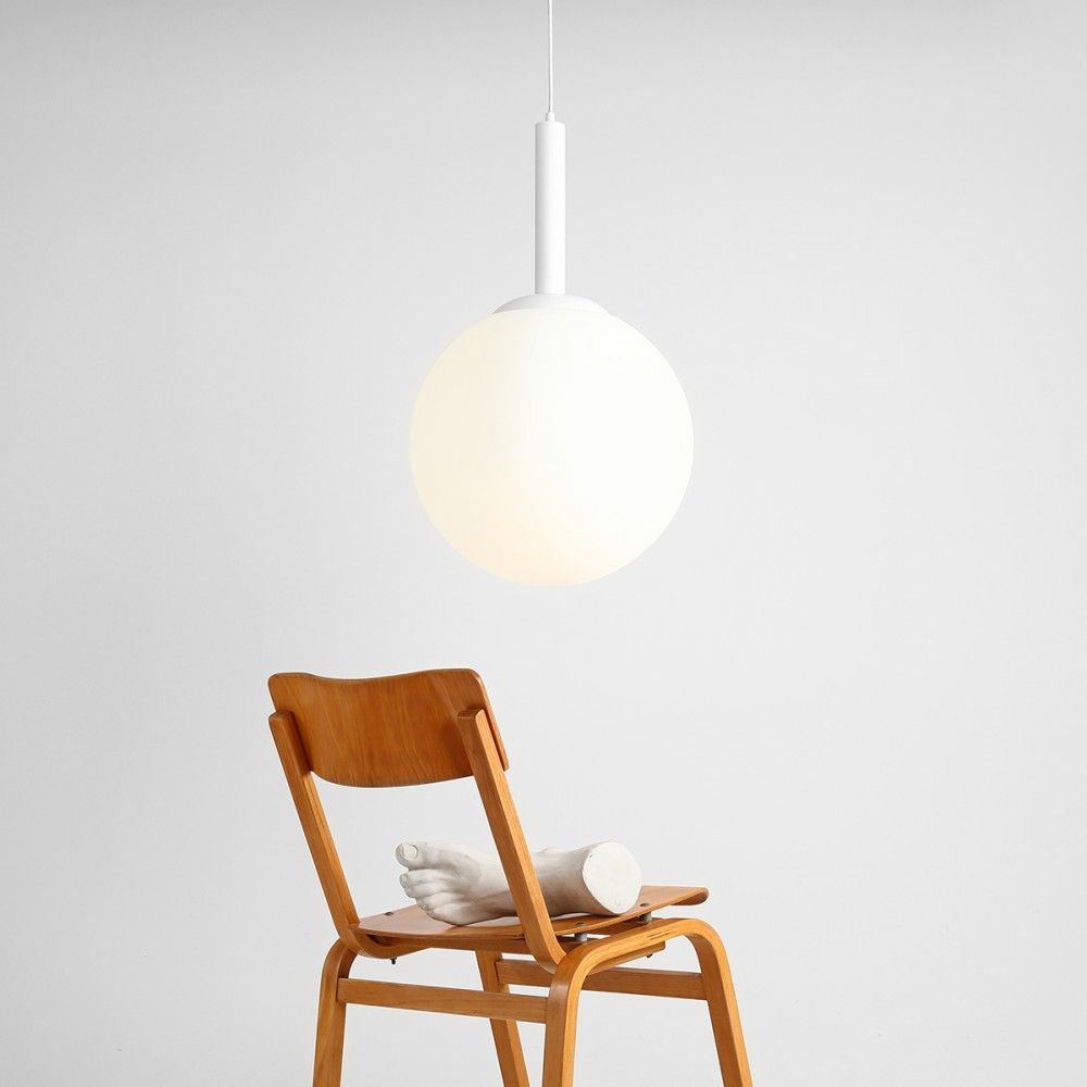 Aldex Bosso Grande 40 lampa wisząca 3x60W biała 1087XL