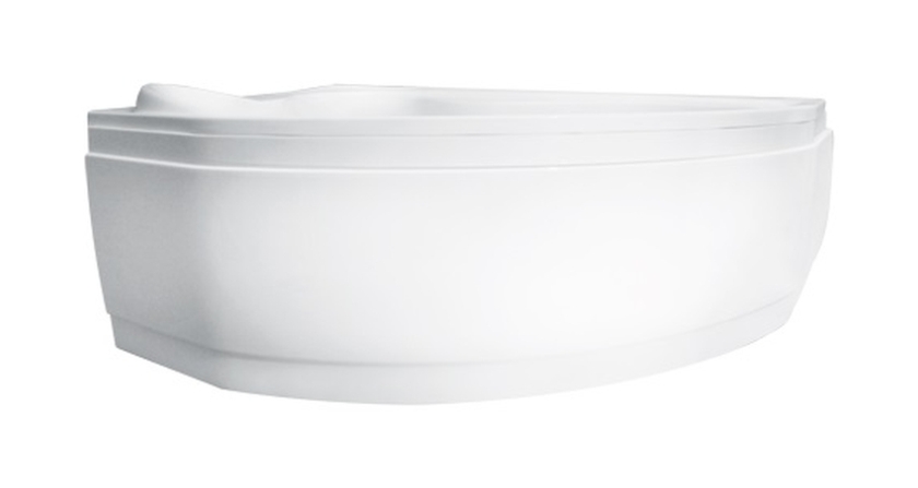 Besco Delfina obudowa do wanny 166 cm prawa/lewa biała OAD-166-NS