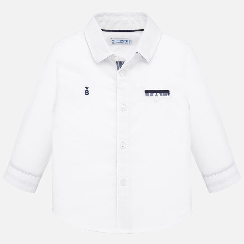 MAYORAL 1164 Koszula chłopięca elegancka biała